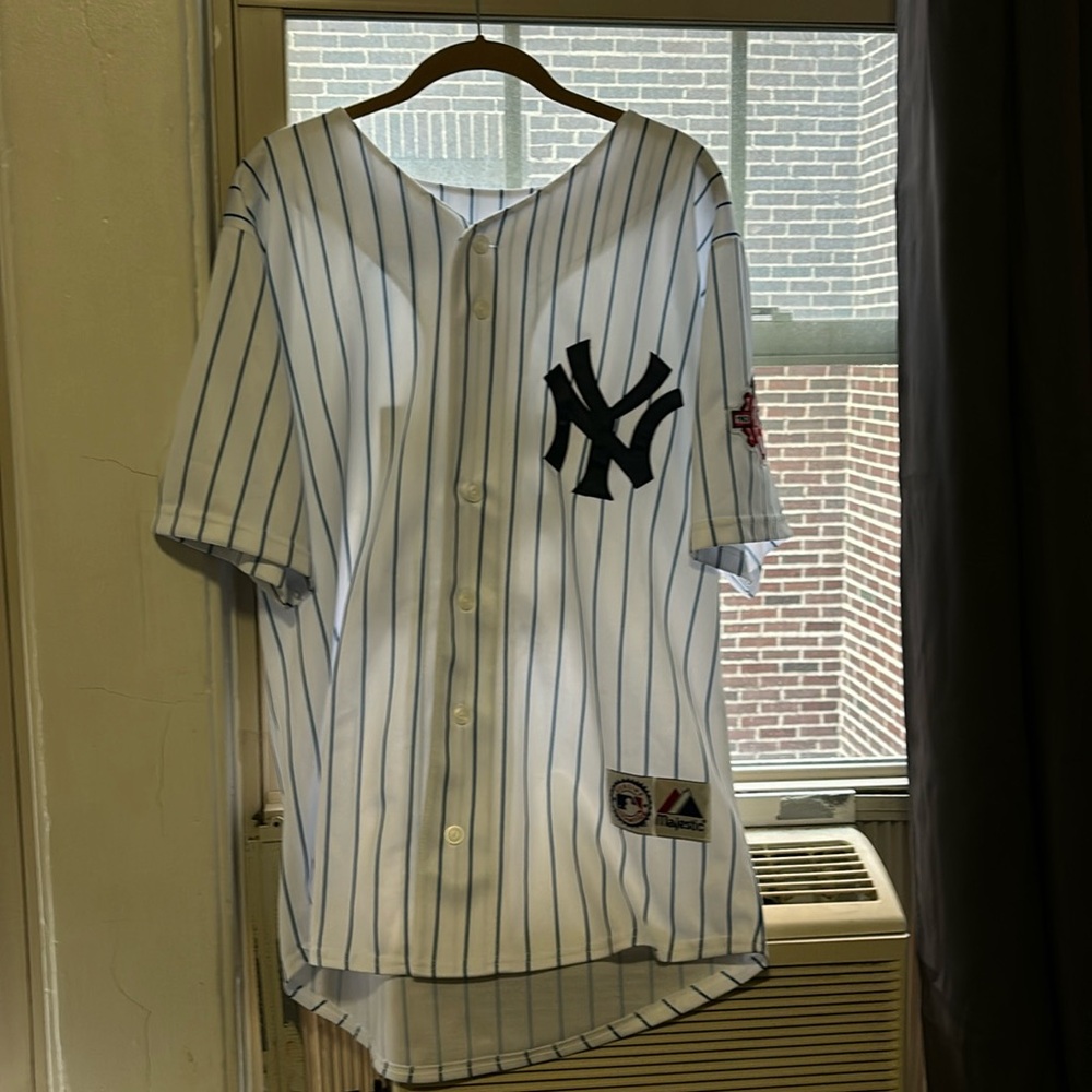 Authentic Bernie Williams New York Yankees 100th Anniversary Jersey
